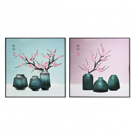 Maal DKD Home Decor Vaas Idamaine (80 x 3 x 80 cm) (2 Ühikut)