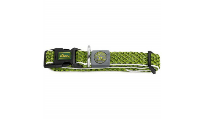 Dog collar Hunter Vario Plus Threads Size L Lime (40-60 cm)