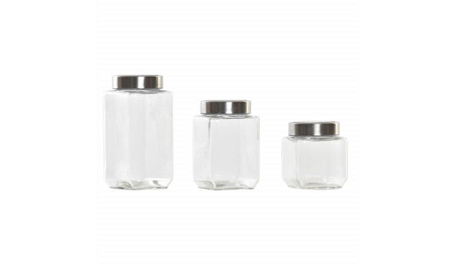 3 Tubs DKD Home Decor 750 ml 8,5 x 8,5 x 18 cm