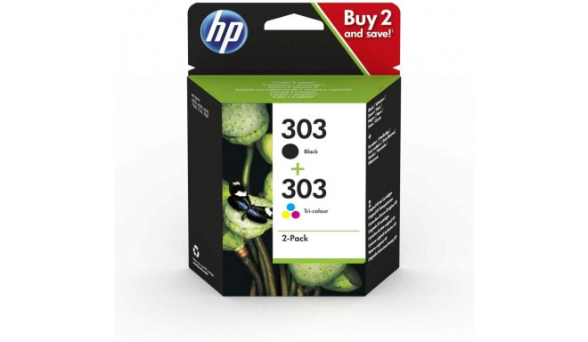HP Ink 303 3YM92AE multipakk must ja värviline (tsüaan/magenta/kollane)