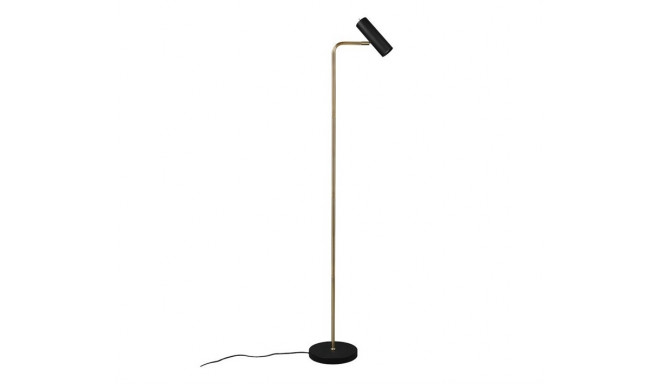 Floor lamp TRIO MARLEY, 1 x GU10, max 5W, brass/black, h151 cm