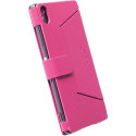Kaitseümbris kaanega Malmö FlipWallet, Sony Xperia Z3+ / Z3+ Dual, roosa, Krusell