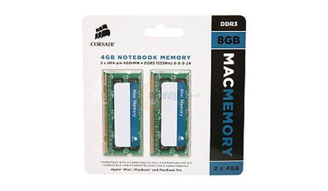 Corsair RAM 8GB 2x4GB DDR3 1333MHz CMSA8GX3M2A1333C9