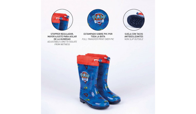 Children's Water Boots The Paw Patrol Blue - 27