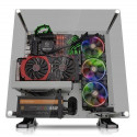 Thermaltake Core P3 TG Snow Midi Tower Transparent, White