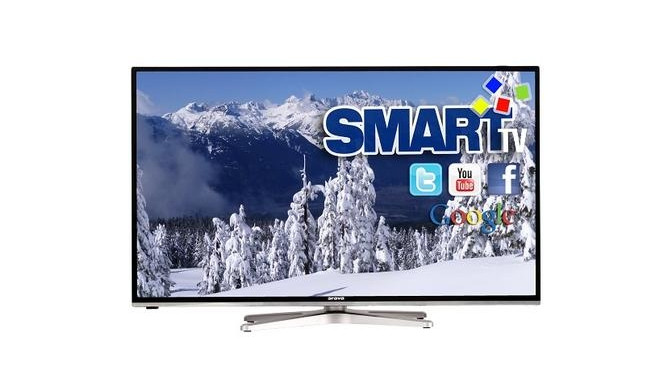 Orava LT-1095 LED B82B 109.2 cm (43") Full HD Smart TV Black 16 W