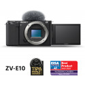 Sony ZV-E10 + 16-50mm + juhtmevaba mikrofon