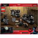 LEGO Super Heroes mänguklotsid Batman ja Selina Kyle-i tagaajamine mootorrattal (76179)