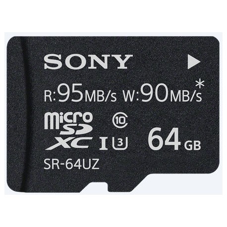 Sony mälukaart microSDXC 64GB Expert UHS-I U3 Class 10