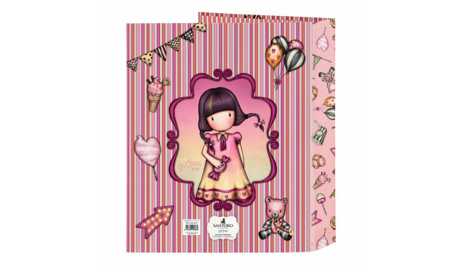 Ring binder Gorjuss Carousel Salmon A4 27 x 33 x 6 cm