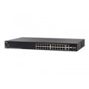 CISCO SG350X-24P 24-port Gigabit POE Stackable Switch
