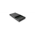 ICY BOX IB-2812CL-U3 storage drive docking station USB 3.2 Gen 1 (3.1 Gen 1) Type micro-B Black