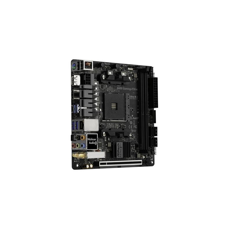 Asrock fatal1ty b450 mini on sale itx