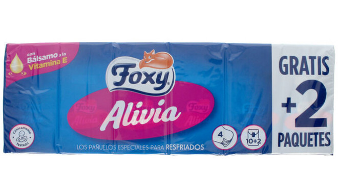 Foxy pabertaskurätikud Alivia Nasal Care Tissues 12x9tk