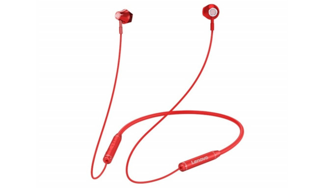 Wireless bluetooth earphone HE06 red