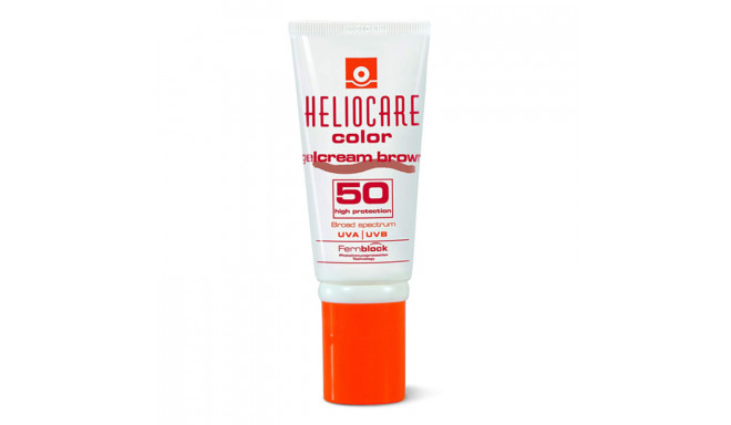 Hydrating Cream with Colour Color Gelcream Heliocare SPF50 Spf 50 - 011 - Brown