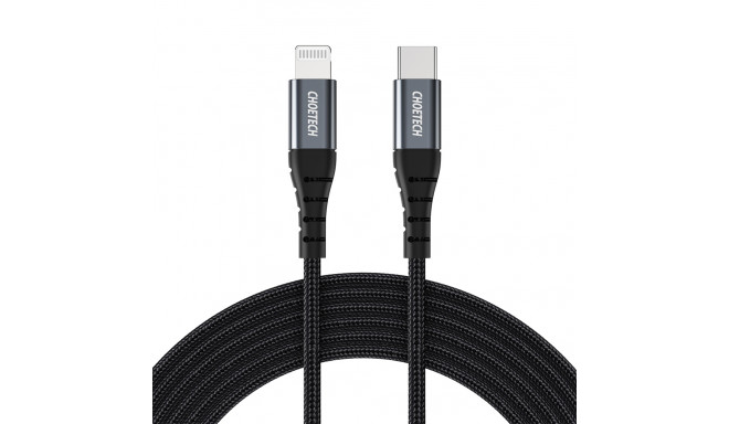 Choetech USB C to Lightening Nylon Cable MFi 1.2M IP0039