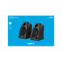 Logitech LGT-Z130 Speaker type 2.0, 3.5mm, Bl