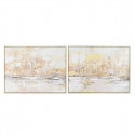 Maal DKD Home Decor New York (80 x 3,5 x 60 cm) (2 Ühikut)