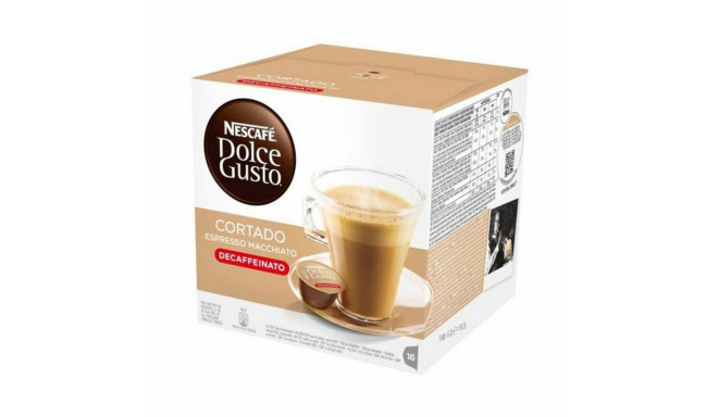 Coffee Capsules Nescafé Dolce Gusto 7613033494314 Espresso Macchiato Decaffeinato (16 uds)