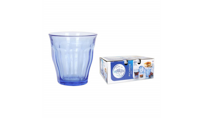 Glāžu komplekts Duralex 1027BB06/6 Zils Stikls 250 ml (6 gb.)