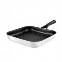 Grill pan Pyrex EXPERT Stainless steel (28 cm)