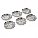 Klaasialused Versa (6  Tükid, osad) (11 x 4,5 x 11 cm) (6 pcs)
