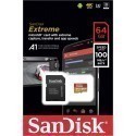SanDisk memory card microSDXC 64GB Extreme V30 A1 + adapter