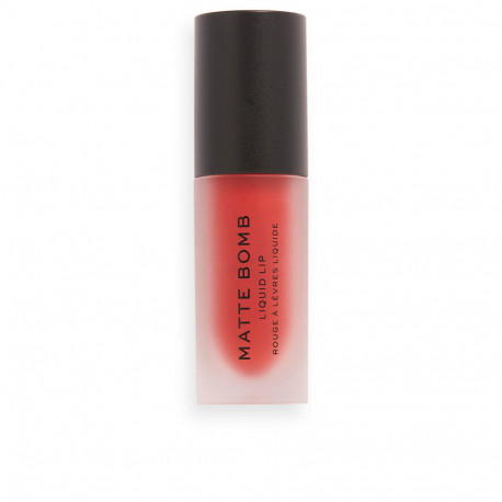 REVOLUTION MAKE UP MATTE BOMB liquid lip #lure red