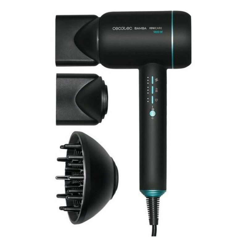 Hairdryer Cecotec Bamba IoniCare 6000 Rockstar Ice 1800W 1800 W - Hair  dryers - Photopoint