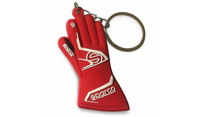 Цепочка для ключей Sparco Glove Красный 10 Предметы