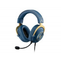 Logitech G Pro X League of Legends Edition Headset Wired Head-band Gaming Blue, Gold