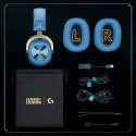 Logitech G Pro X League of Legends Edition Headset Wired Head-band Gaming Blue, Gold