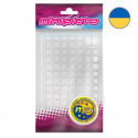 Minipicto keyboard stickers UKR, transparent/matte (KB-UNICLR-UKR-WHTMATT)