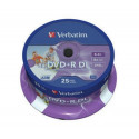 Verbatim DVD+DL 8.5GB 8x Printable 25tk tornis