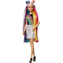 Barbie rainbow glitter hair doll - FXN96