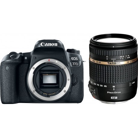 Canon EOS 77D + Tamron 18-270 мм VC PZD