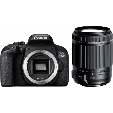 Canon EOS 800D + Tamron 18-200 мм VC