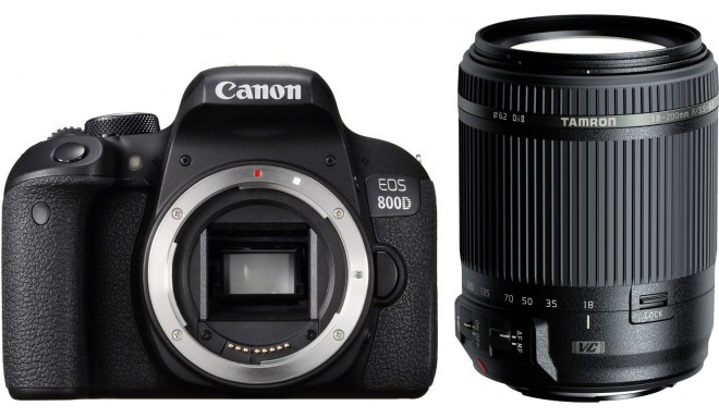 Canon EOS 800D + Tamron 18-200 мм VC