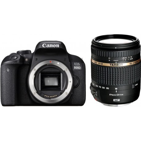 Canon EOS 800D + Tamron 18-270mm VC PZD