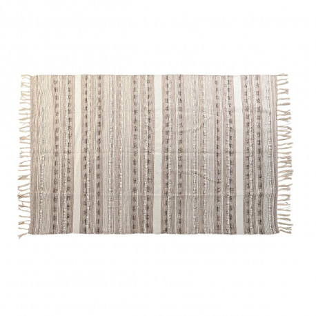 Paklājs DKD Home Decor Bārkstis Boho Poliesters Kokvilna (160 x 230 cm)