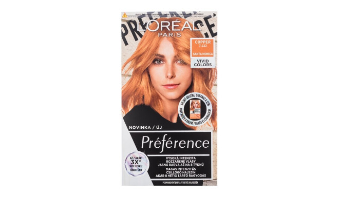 L'Oréal Paris Préférence Vivid Colors (60ml) (7.432 Copper)