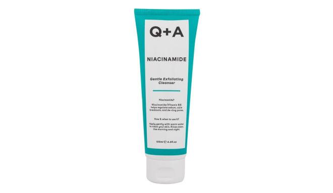 Q+A Niacinamide Gentle Exfoliating Cleanser (125ml)