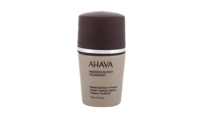 AHAVA Men Time To Energize Magnesium Rich Deodorant (50ml)
