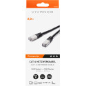 Vivanco network cable CAT 6 2m, black (45316)