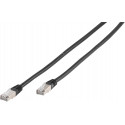 Vivanco network cable CAT 6 1m, black (45315)