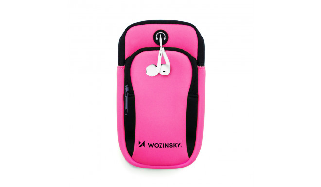 Wozinsky running phone armband pink (WABPI1)