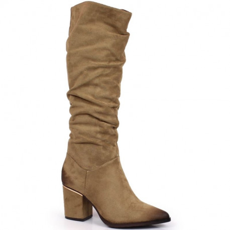 Potocki W WOL109B beige ankle boots (40)