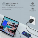PROMATE PowerPort-33 GaNFast Charger adapter 33W / USB-C PD / USB-A
