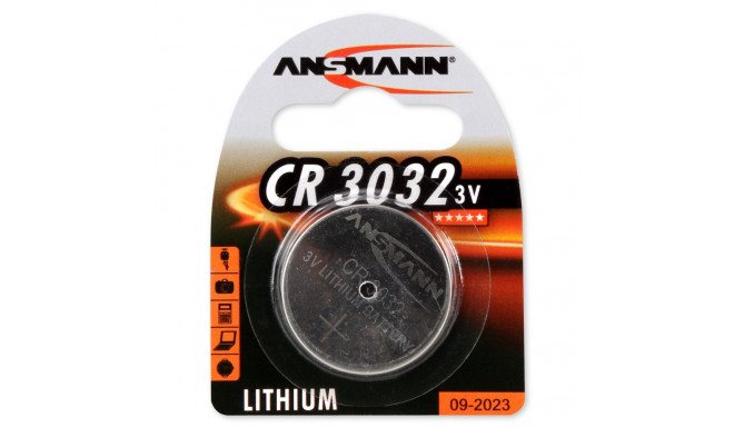 Lithium battery CR3032 3V ANSMANN